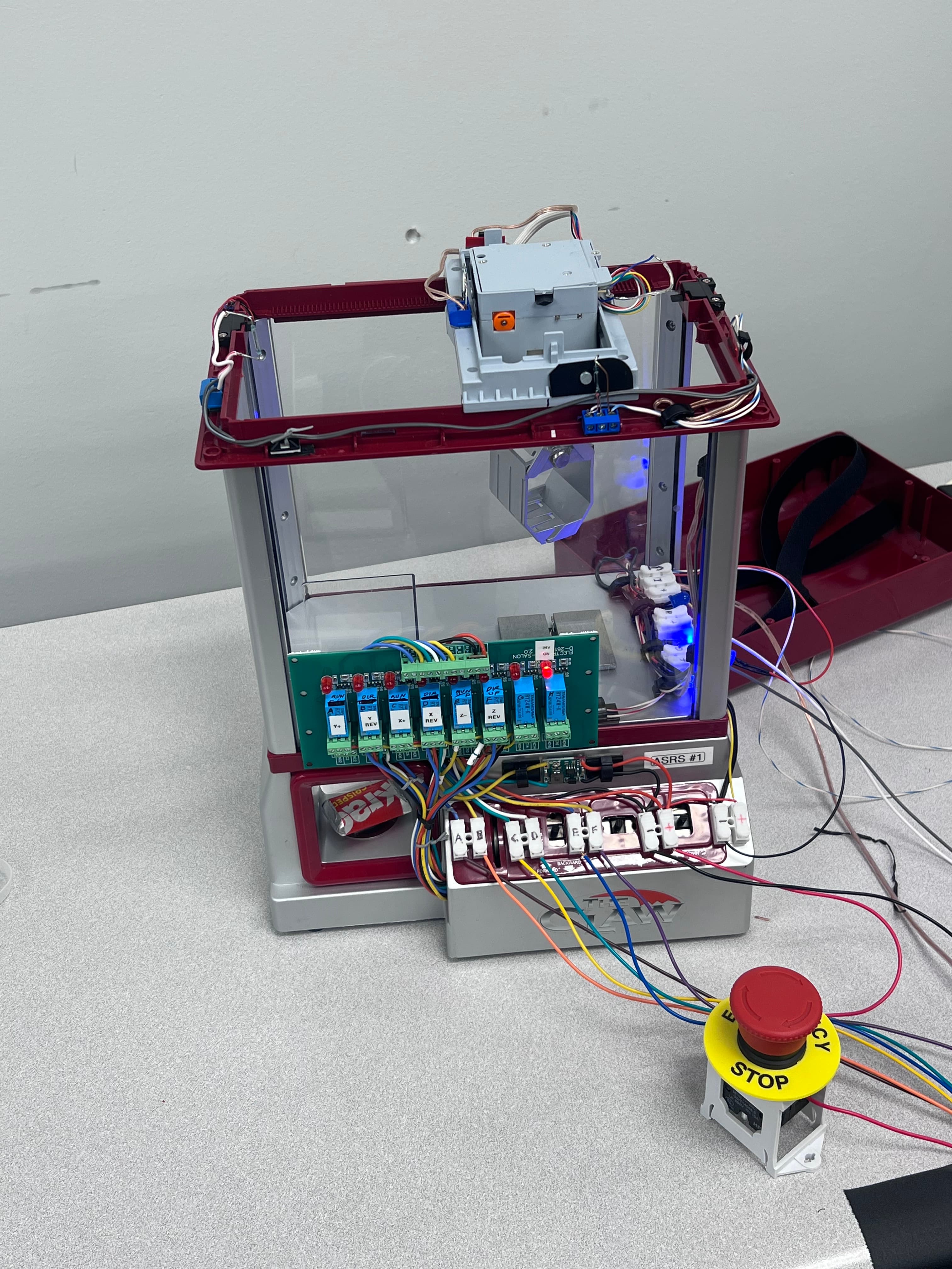 Toy Claw Machine w/PLC